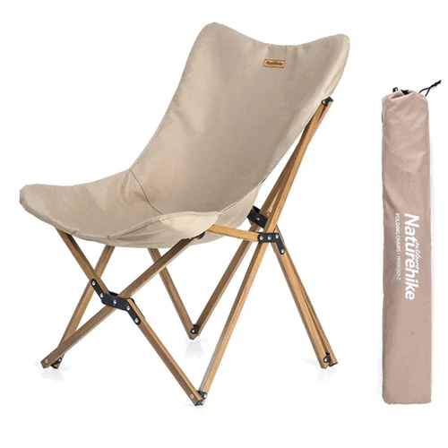 Крісло складане Naturehike Moon Beach MW01 NH19Y001-Z 600D Oxford / алюміній бежевий: Матеріал покриття Oxford 600D