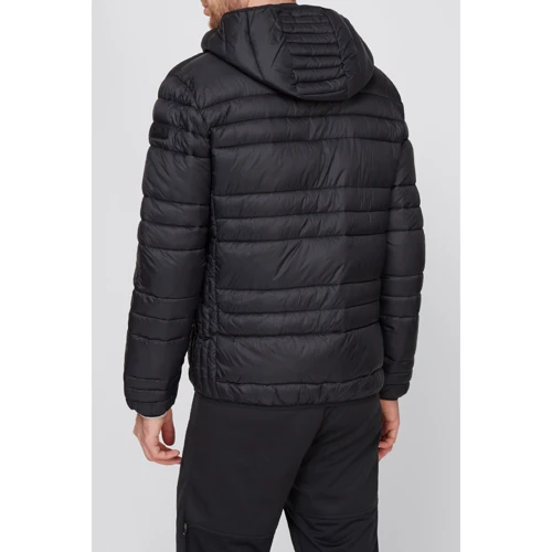 Куртка CMP Man Jacket Zip Hood Nero 31K2717-U901 50 чорна демісезонна з капюшоном: Тип застібки На блискавці