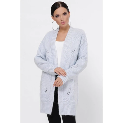 Кардиган 1 For You VKI0003-42-52 42-52 светло-голубой