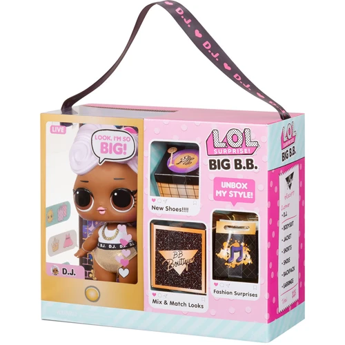 Ігровий набір з мега-лялькою L.O.L. SURPRISE! серії Big B.B.Doll Діджей (573067) фото 8