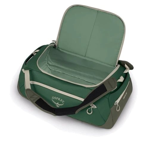 Сумка-рюкзак Osprey Daylite Duffel 30 (2024) green canopy/green creek O/S зеленый/серый (009.3501): Цвет зеленый