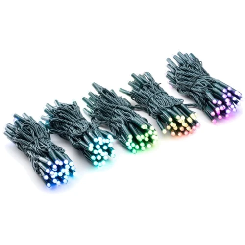 Гирлянда Smart LED Twinkly Pro Curtain RGBW 250 AWG22 IP6 зеленый