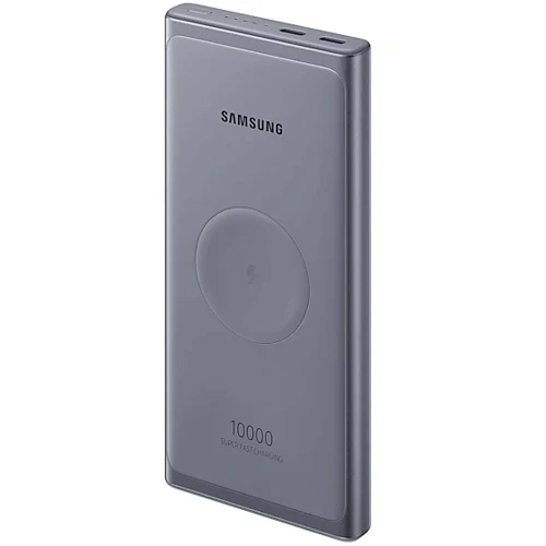 Внешний аккумулятор Samsung Power Bank 10000mAh 25W Grey (EB-U3300XJEGEU): Кабели/переходники для смартфонов в комплекте USB Type-C