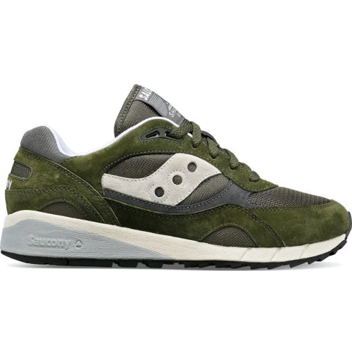Кроссовки Saucony Shadow 6000 (70441-45s) 44 (11) зеленые натуральная замша демисезон