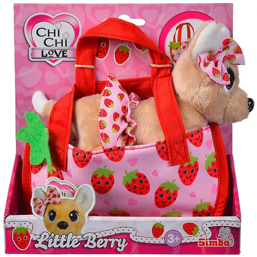 Мягкая игрушка Simba Toys Chi Chi Love Маленькая ягодка, с сумочкой 15 см (5890147): Тип домашние питомцы