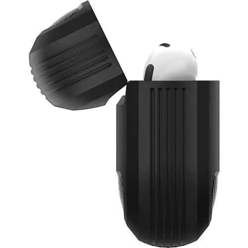 Чехол для наушников Spigen Rugged Armor Matte Black (ASD01978) for Apple AirPods 3 фото 4