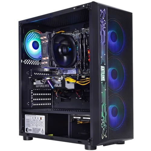 Персональный компьютер (ПК) ARTLINE Gaming X66 (X66v24): Процессор AMD Ryzen 5 5600X (3.7 - 4.6 ГГц)