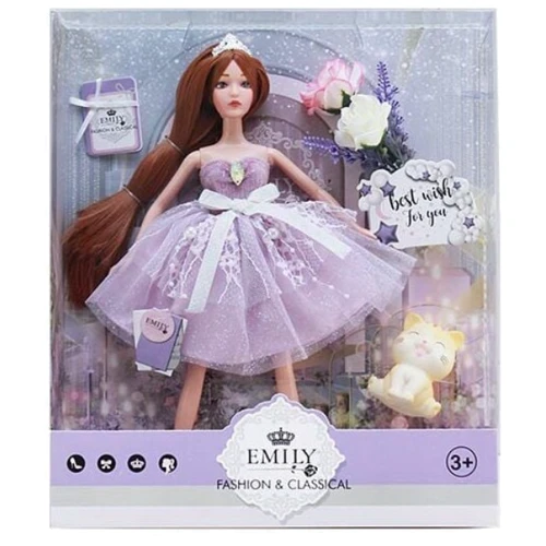 Кукла Emily с питомцем и аксессуарами, 30 см (QJ 118 C)