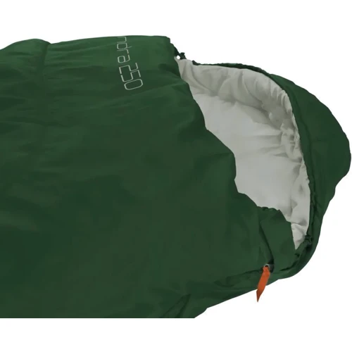 Спальный мешок Easy Camp Tundra 250/-2°C Green Left (240185): Длина 225 см