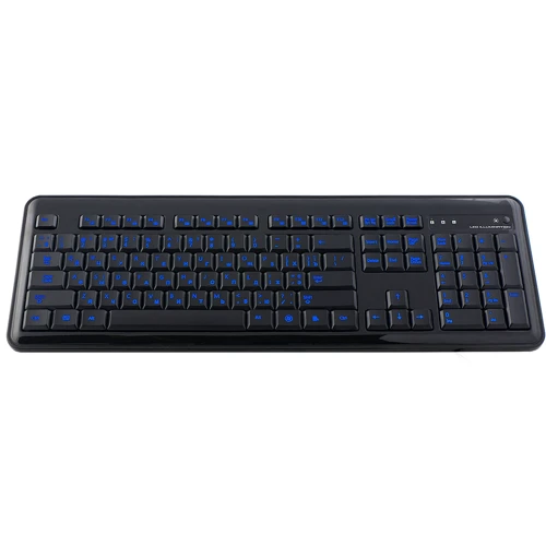 Клавіатура HQ-Tech KB-307F: Підключення проводное
