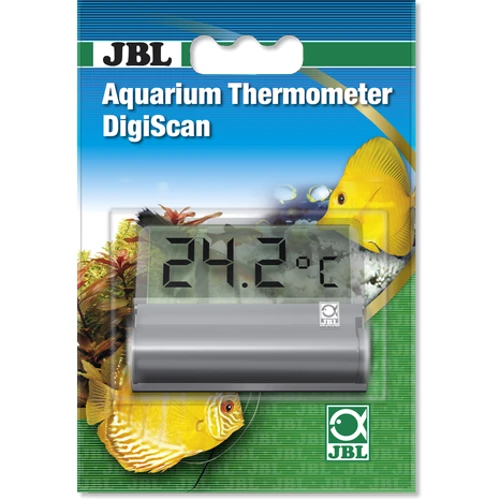 Термометр JBL LCD DigiScan электронный для наклеивания на стекло аквариума (61220)
