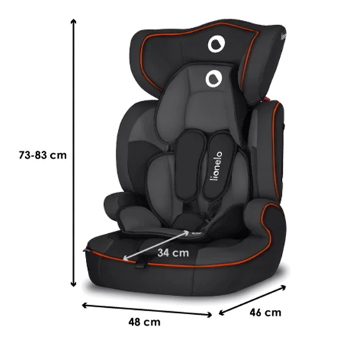 Автокрісло Lionelo Levi One (9-36 кг) (sporty black) фото 4