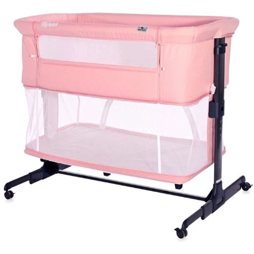 Ліжечко Lorelli MILANO (pink)