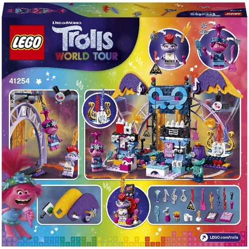 LEGO Trolls Концерт в місті Рок-на-Вулкані (41254): Серія Trolls world tour