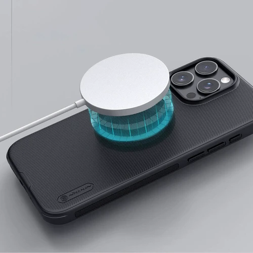 Чехол для iPhone Nillkin Matte Magnetic Pro Black for iPhone 16 Pro Max фото 7