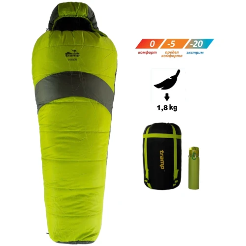 Спальный мешок Tramp Hiker Compact (185/80-55 TRS-051С) фото 18