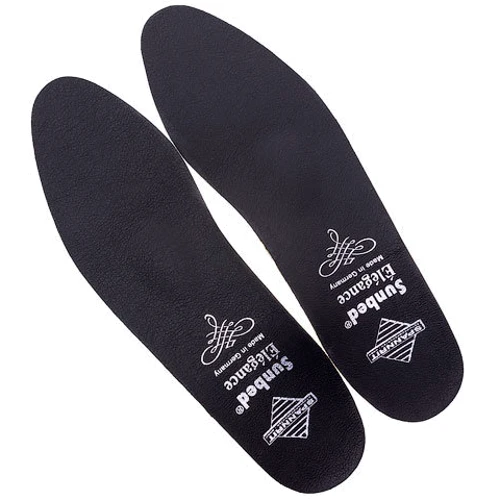 Стелька ультратонкая Sunbed Elegance Black для закрытой обуви размер 36 (600)