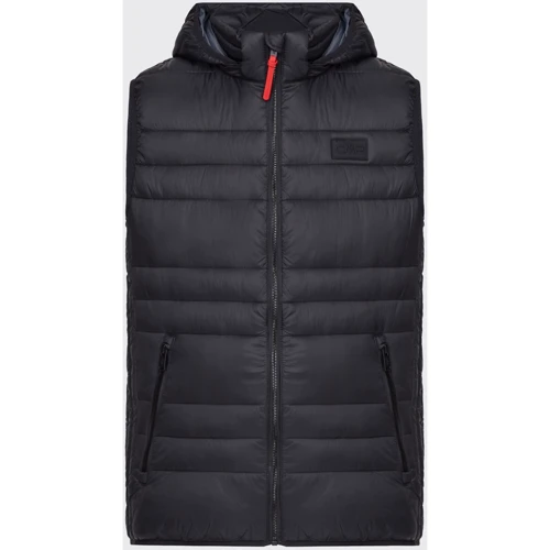 Жилет CMP Man Vest Zip Hood Nero 31K2727-U901 54 чорний утеплений