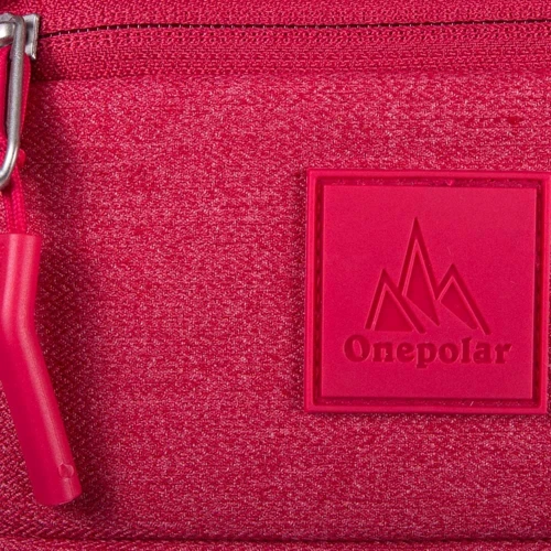 Чоловічий рюкзак Onepolar червоний (W2190-red): Фактура Тканая, Матовая
