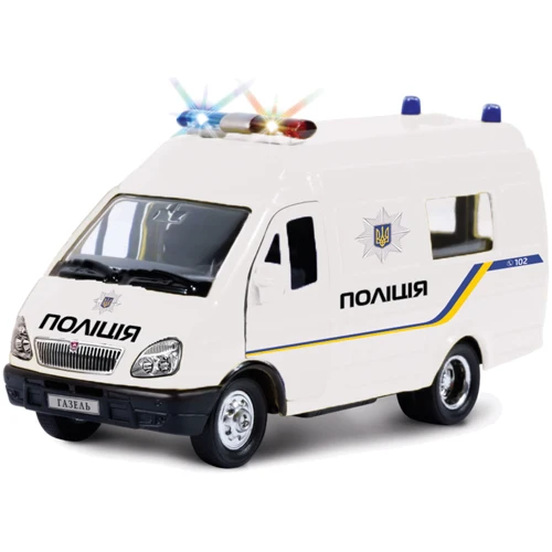 Автомодель Technopark Газель Поліція (світло, озвуч. укр.яз.): Виробник Technopark