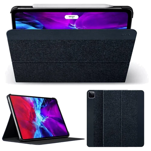 Аксессуар для iPad LAUT Inflight Folio Black (L_IPP20L_IN_BK) for iPad Pro 12.9" (2020/2018): Материал поликарбонат