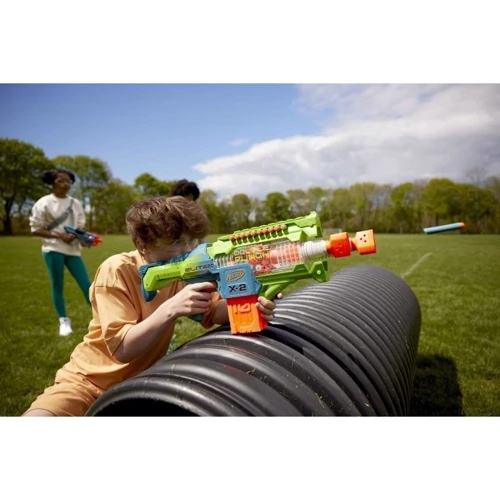 Бластер Hasbro Nerf Еліт Подвійний удар (F6363): Рекомендований вік от 8 лет