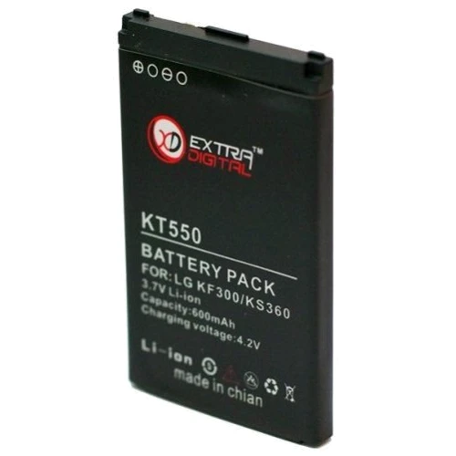 Аккумулятор ExtraDigital 600mAh (BML6242) for LG KF300: Производитель ExtraDigital