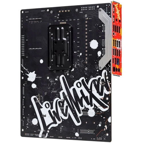 ASRock B650 LIVEMIXER: Роз'єми на задній панелі USB Type-C, USB 3.2 Gen 2, USB 3.2 Gen 1, USB 2.0, S/PDIF (Оптический), Ethernet RJ-45, DisplayPort, HDMI