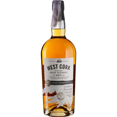 Виски West Cork Cask Strength 62 % 0.7 л (BW44862)