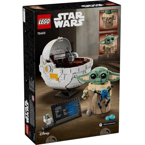 Конструктор LEGO Star Wars Грогу с нависшей люлькой 1048 деталей (75403): Количество деталей, шт. 1048