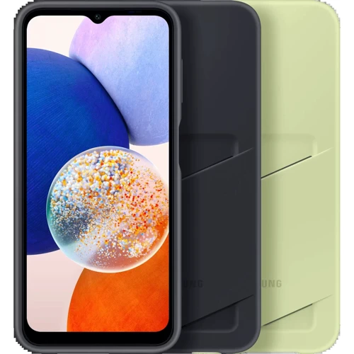 Чехол для телефонов Samsung Card Slot Case Lime (EF-OA146TGEGRU) for Samsung A146 Galaxy A14 5G: Пленка в комплекте нет