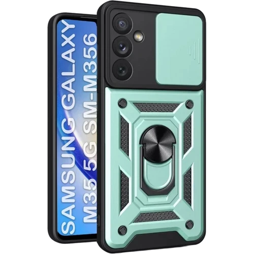 Чохол для телефона BeCover Military Dark Green для Samsung M356 Galaxy M35 5G (711543): Сумісність Samsung M356 Galaxy M35 5G