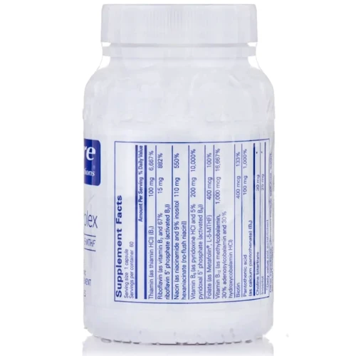 Pure Encapsulations B6 Complex Витамин B6 комплекс 60 капсул: Форма выпуска Капсулы