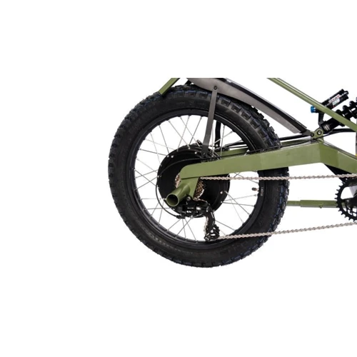 Электровелосипед Bayka E-Motion Big Military 18 moto motor wheel фото 5
