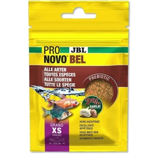 Корм JBL Pronovo BelL Grano XS для декоративных рыб гранулированый 20мл/18г 3111200 (167,314)