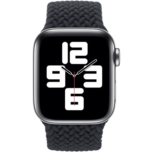 Аксессуар для Watch Apple Braided Solo Loop Charcoal Size 3 (MY772) for Apple Watch 38/40/41mm: Совместимость Apple Watch 41mm, Apple Watch 38mm, Apple Watch 40mm