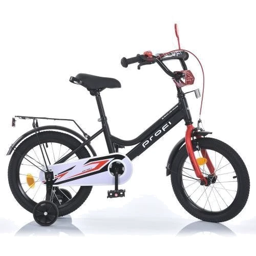 Дитячий велосипед Profi NEO 16 дюймів, чорний (MB 16032-1)