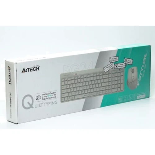 Комплект бездротовий A4Tech FG2400 Air Wireless Beige: Тип сенсора оптический
