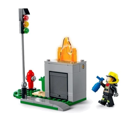 Конструктор LEGO City Пожарная спасательная служба и полицейское преследование (60319): Рекомендуемый возраст 5+