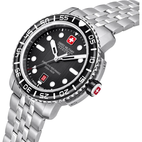 Наручний годинник Swiss Military Hanowa Black Marlin SMWGH0001702: Стиль Спортивный