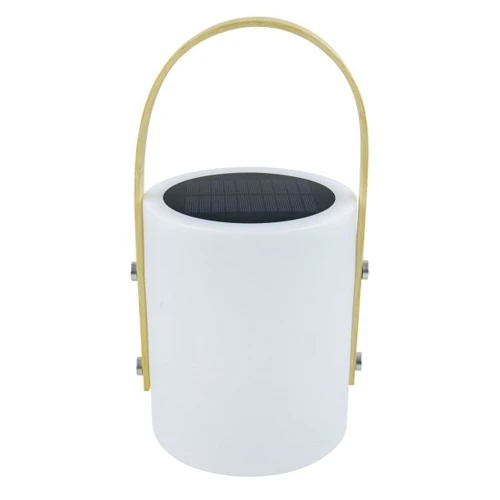 Ліхтар туристичний Bo-Camp Longford Solar 150 Lumen Bamboo/White (5818878): Дальність підсвічування, м 18