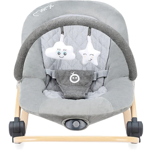 Шезлонг-гойдалка MoMi LUMIWOOD Grey 4028 фото 9