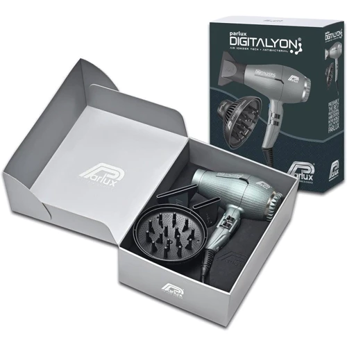 Фен Parlux DigitAlyon Glitter Grey+Magic Sense