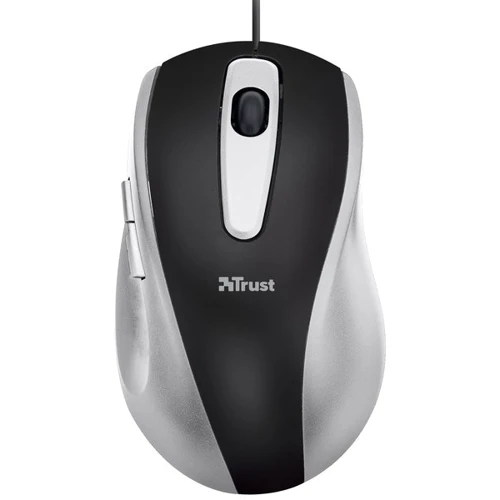 Мышь Trust EasyClick Mouse Black (16535): Интерфейс подключения проводная USB
