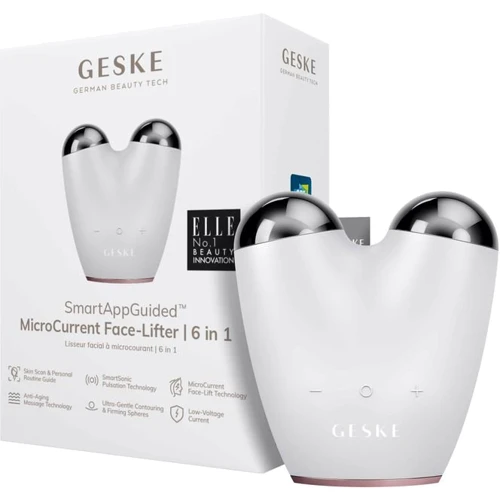 Микротоковый подтягиватель лица GESKE MicroCurrent Face-Lifter 6 в 1 Starlight (GK000015SL01)