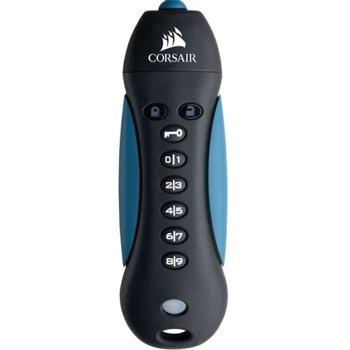 USB-флешка Corsair 64GB Padlock 3 USB 3.0 Black / Blue (CMFPLA3B-64GB): Стандарт USB USB 3.0