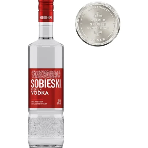 Водка Sobieski Premium 40% 0.7 л (FSH_4770053221757): Объем, л 0.7