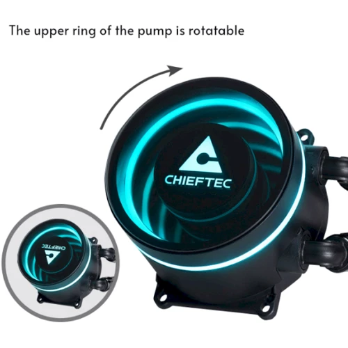 Кулер Chieftec Iceberg 240 ARGB (CLC-240-RGB): Назначение для процессора