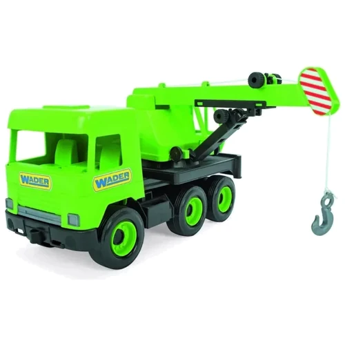 Автокран Wader Middle truck зеленый (39483)