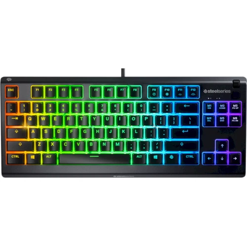 Клавиатура SteelSeries Apex 3 TKL (64817): Подключение проводное